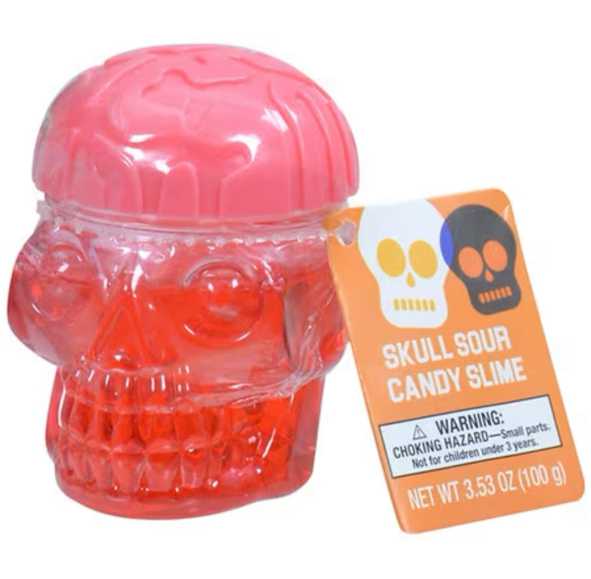 Skull Sour Candy Slime 100g