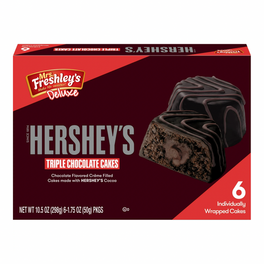 Mrs. Freshley's Deluxe Hershey's Triple Chocolate Cake - 1 cake
