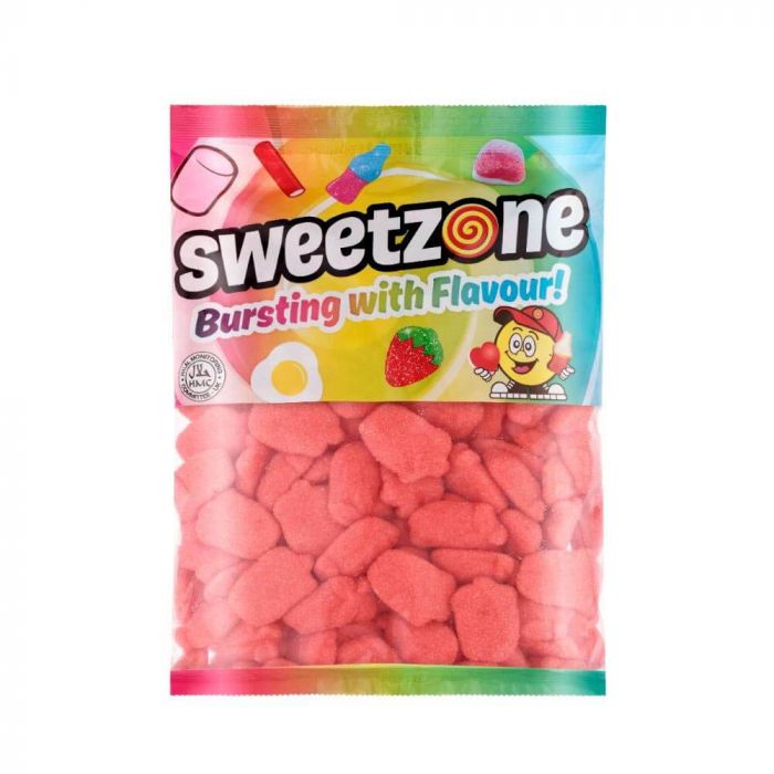 Sweetzone Foam Strawberries 1kg Bag
