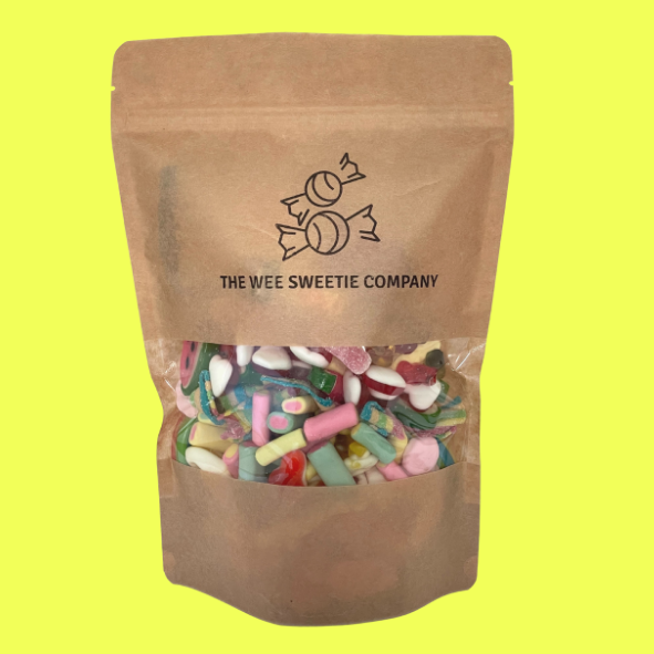 Create your own pick and mix, image of pick and mix pouch.