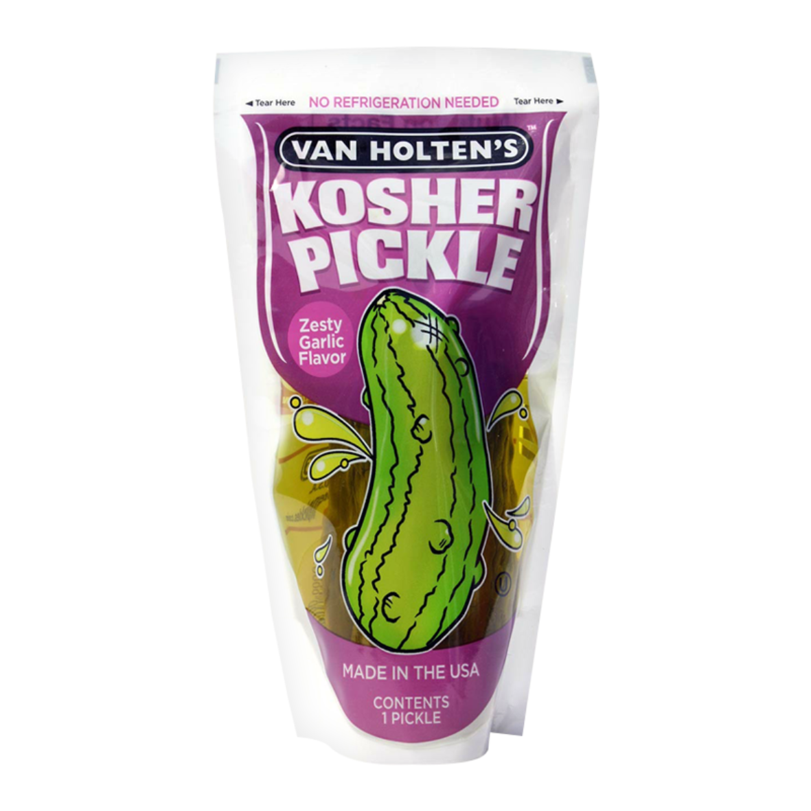 Van Holtens Large Kosher Garlic Pickle