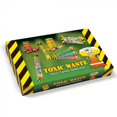 Toxic Waste Sour Candy Selection Box 295g