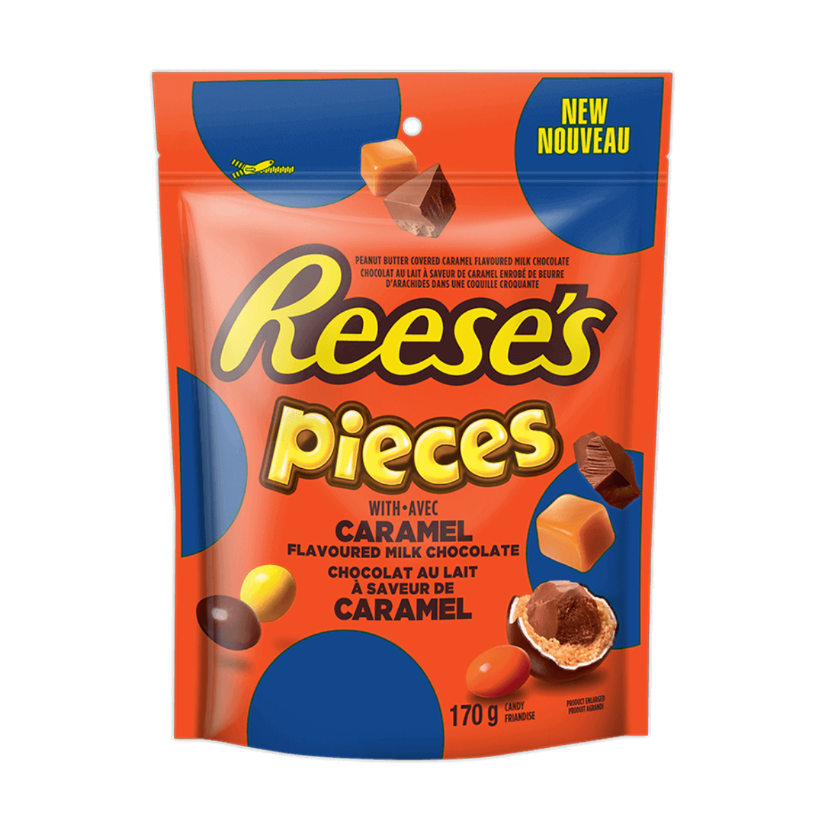Reese's Pieces Caramel 170g (CLEARANCE - SEE DATE)