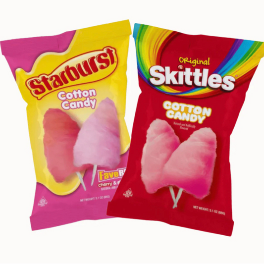 Skittles & Starburst Cotton Candy 88g