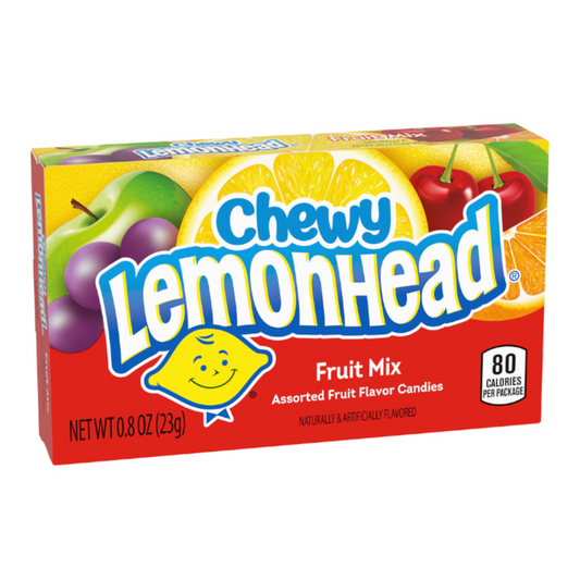 5 x Chewy Lemonhead Assorted Fruit Mix 22g