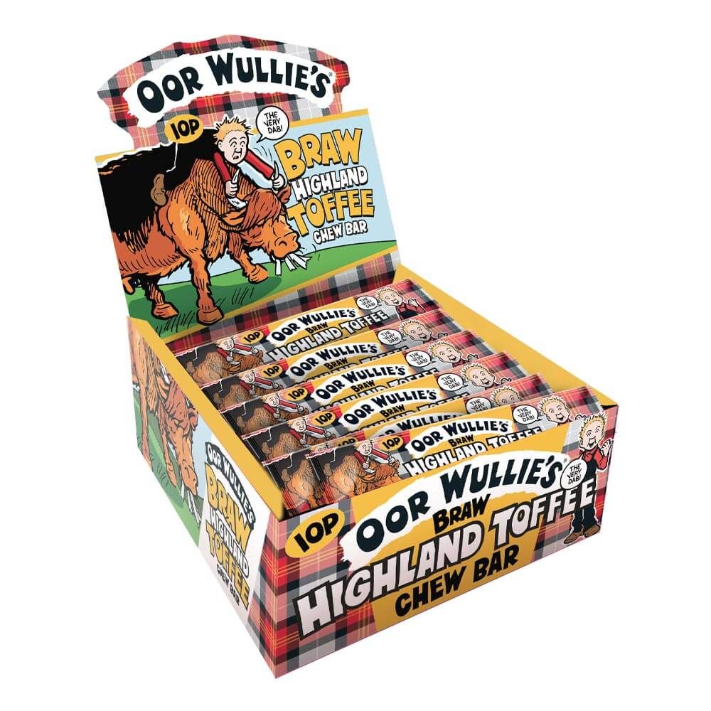 Oor Wullie’s Highland Toffee Chew Bar (CLEARANCE - SEE DATE)